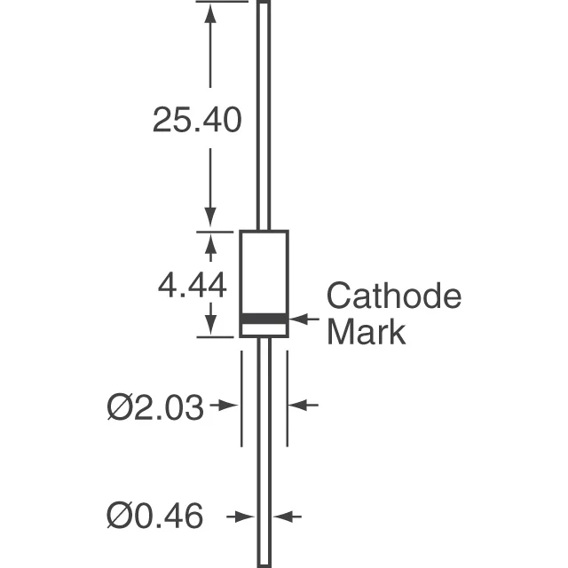 1N5249A (DO-35) Microsemi Corporation  Diodes - Zener - Single